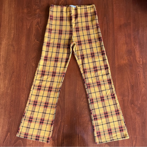 ❌SOLD❌ UO Cara Plaid Kick Flare Pants - Picture 4 of 6
